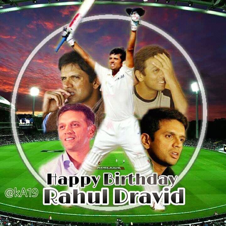 Happy Birthday Rahul Dravid 