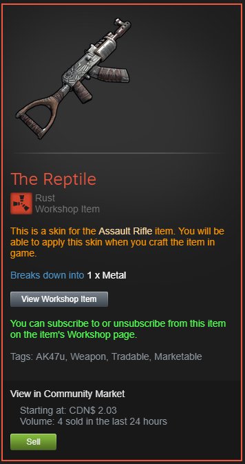30 minutes The Reptile giveaway!🎁 

How to WIN:
🙏🏼 Follow US
🔁 RT
💕 Like
🔀 Reply with your dream steam profile level!
🔔 Turn on notifications for when we tweet

Play Rust Jackpot/Coinflip HERE 👉🏼 RustyPot.com