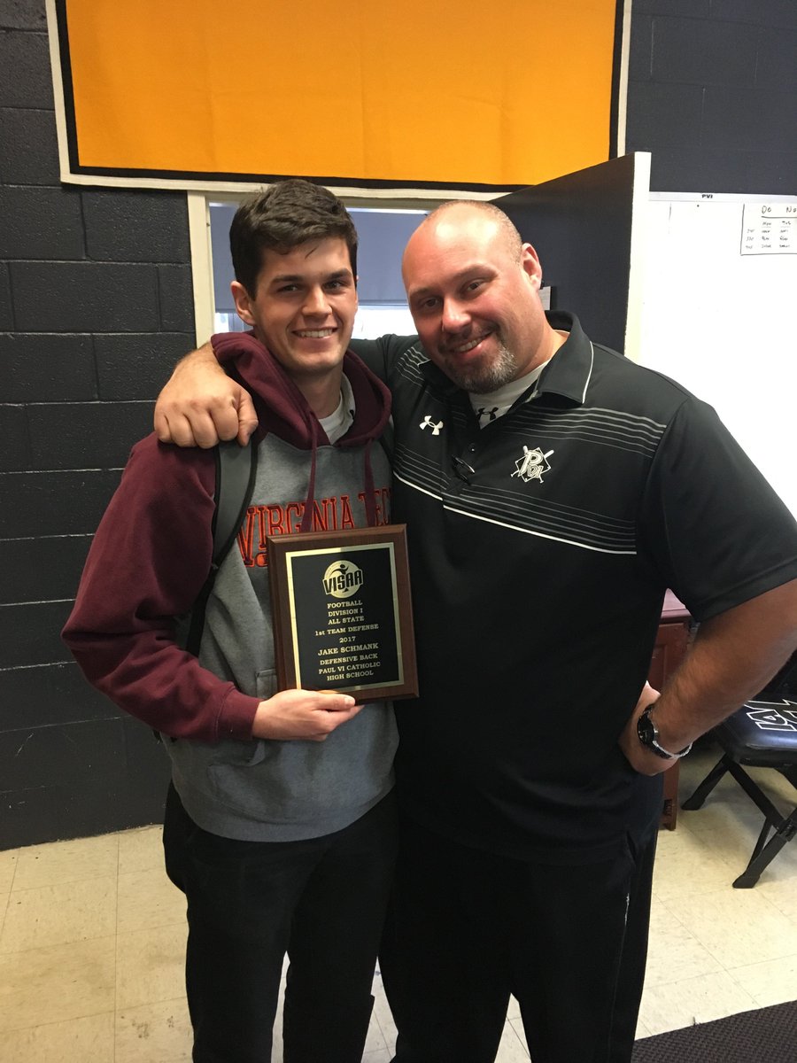 pvifootball's tweet photo. Congratulations to Jake for being selected to First Team VISAA All State! Way to go! You earned it. https://t.co/NLkVHtyrIA