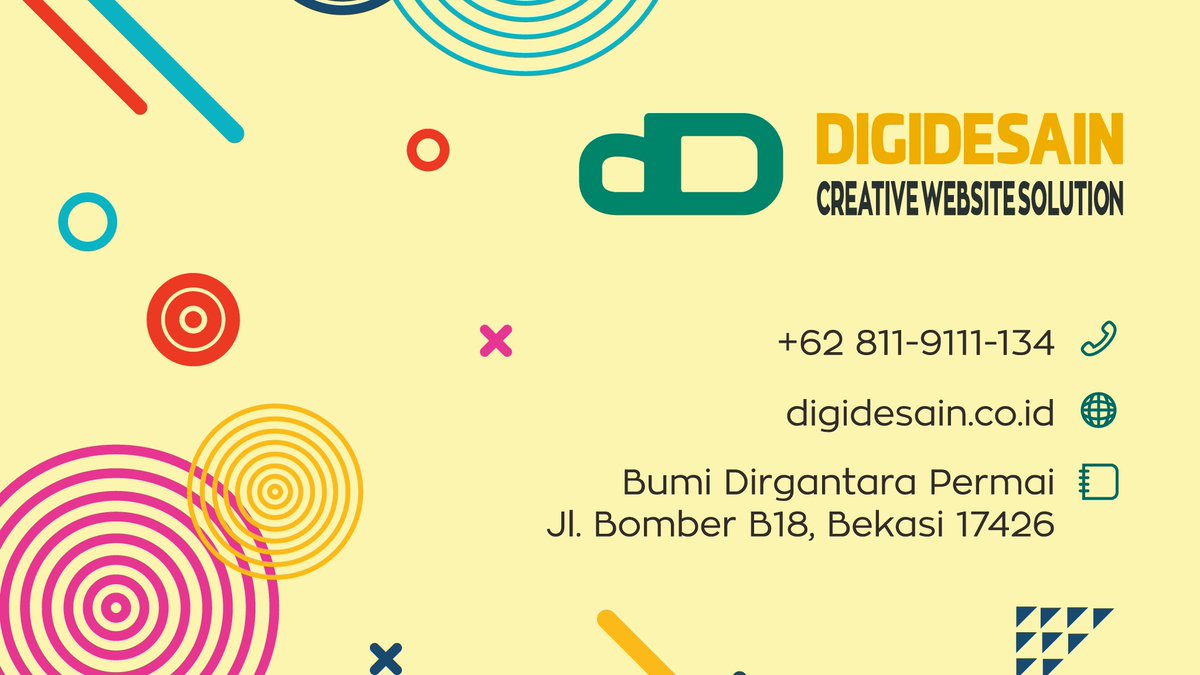 digiDesain berada di garis depan untuk memajukan web yang mematuhi praktik keberlanjutan profesional. Kami mengedepankan internet yang lebih manusiawi agar tersedia untuk semua pengunjung. #WebDesign #DesainWeb #WebDevelopment #PengembanganWeb #WebDev
goo.gl/ic8Mfy