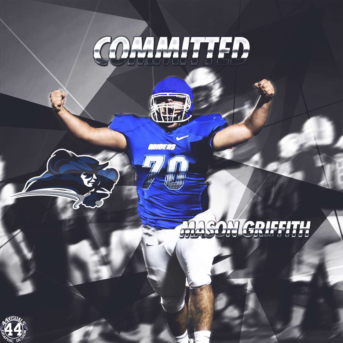 masongriffith70's tweet photo. Committed. #BlueRaid18 #ChampionshipCulture https://t.co/UcfsNV98qN