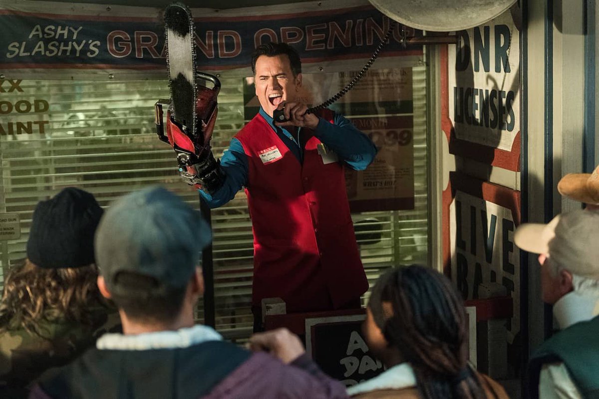 Seriepolis's tweet image. Vuelve Ashy Slashy. 3ra temporada de “Ash VS Evil Dead” se estrena en Febrero por FOX Premium seriepolis.com/2018/01/vuelve…  vía @Seriepolis #FOXFANS