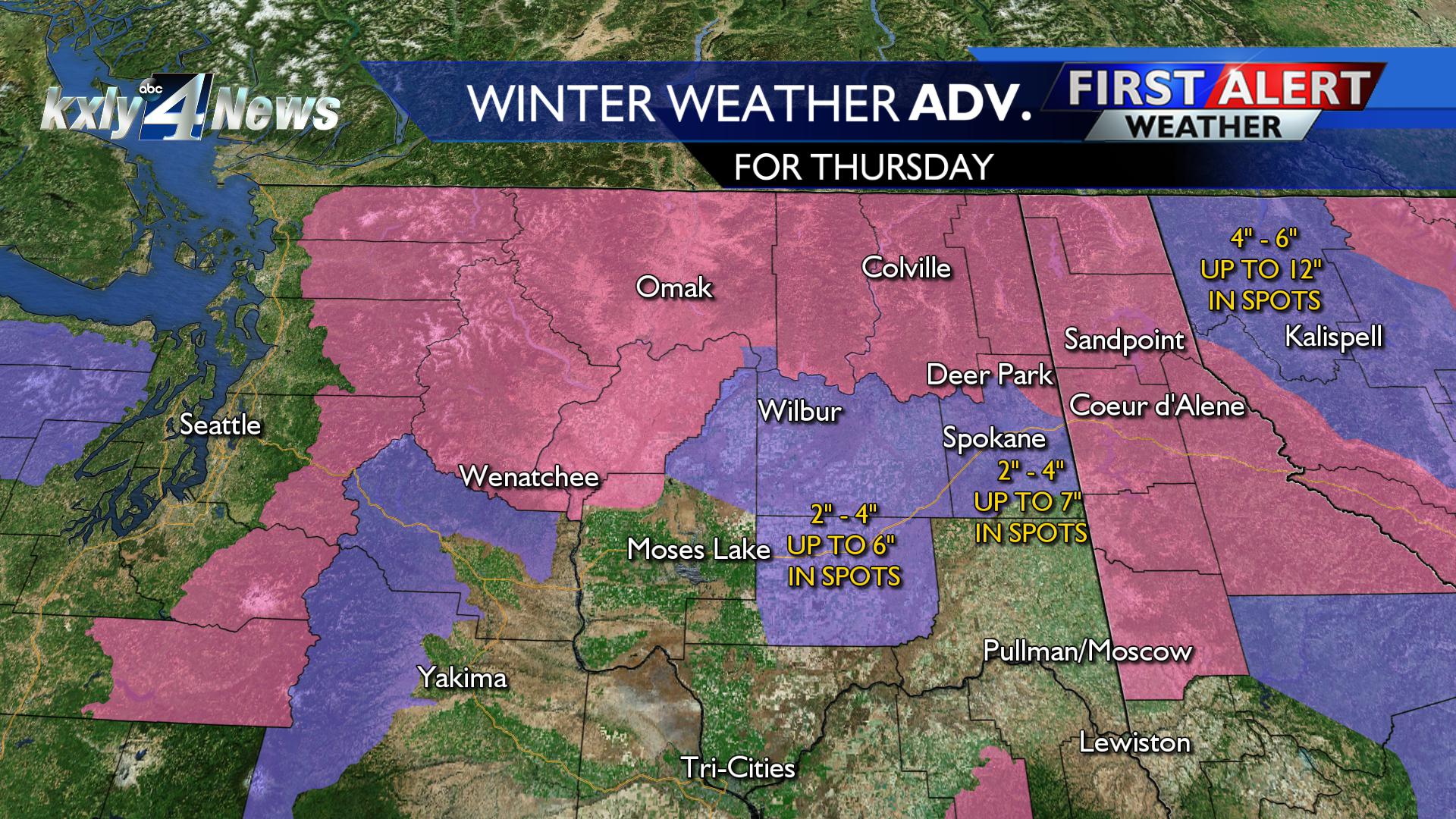 Kris Crocker on Twitter "Here comes the SNOW! A WINTER STORM WARNING