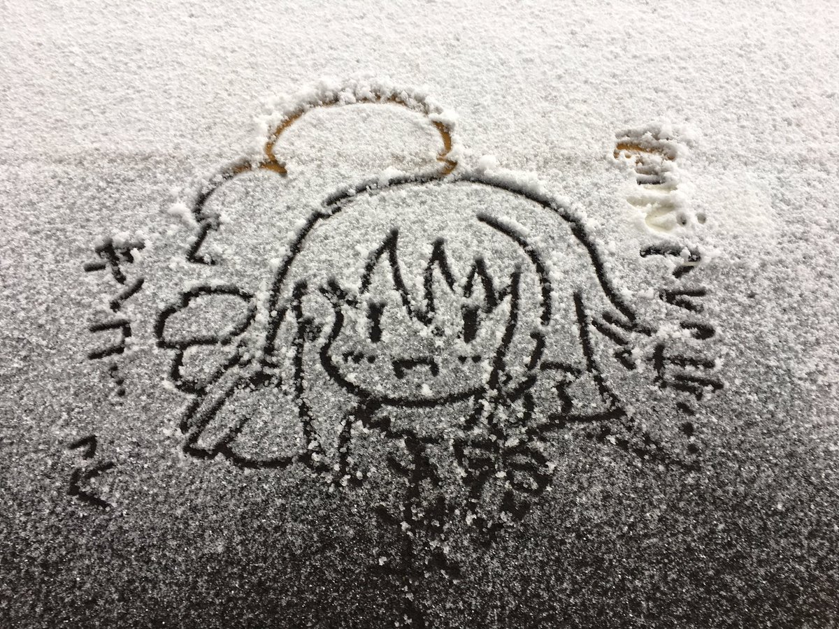 雪〜〜 