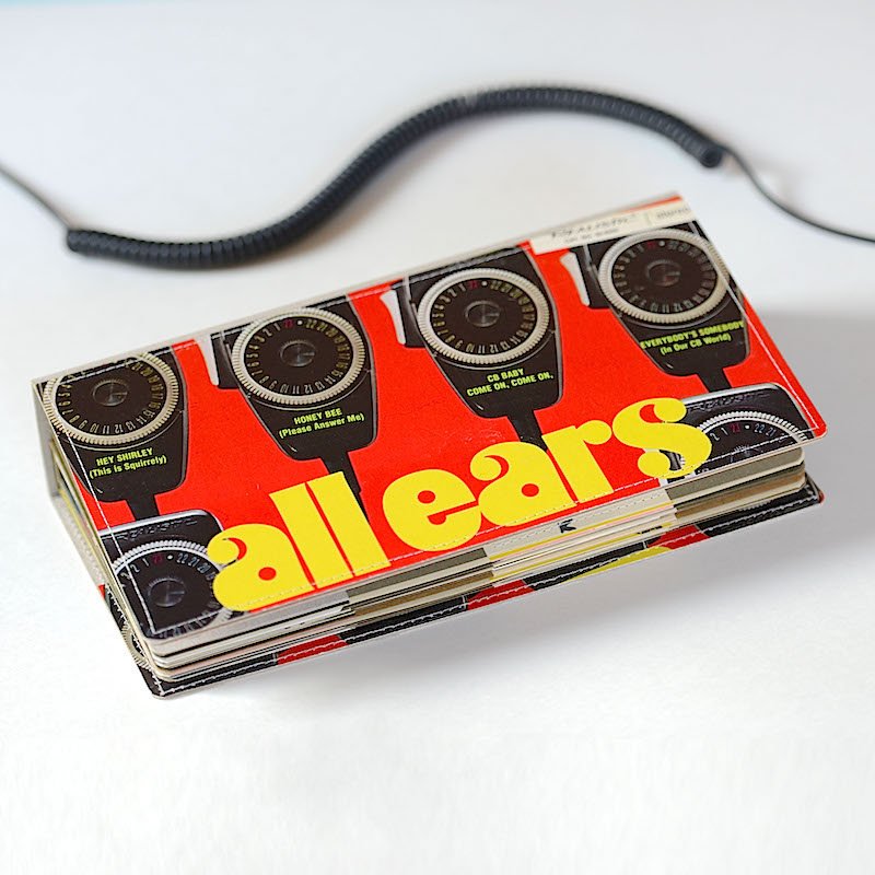 stripeycity's tweet photo. Breaker, breaker! Here's the latest addition to my #etsy shop--> https://t.co/rigccLSFPU It's a 52 CD Holder Storage Case Handmade from an #upcycled #albumcover. Over and out! #CBRadio #everythingelse #dvdwallet #cdcase #cdwallet #cdalbum #dvdstoragecase #mediastorage https://t.co/5HHrkxuaem