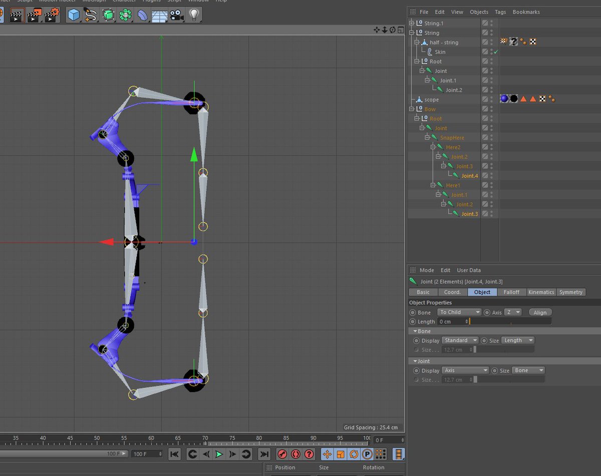 The new tactical bow is rigged and ready for action