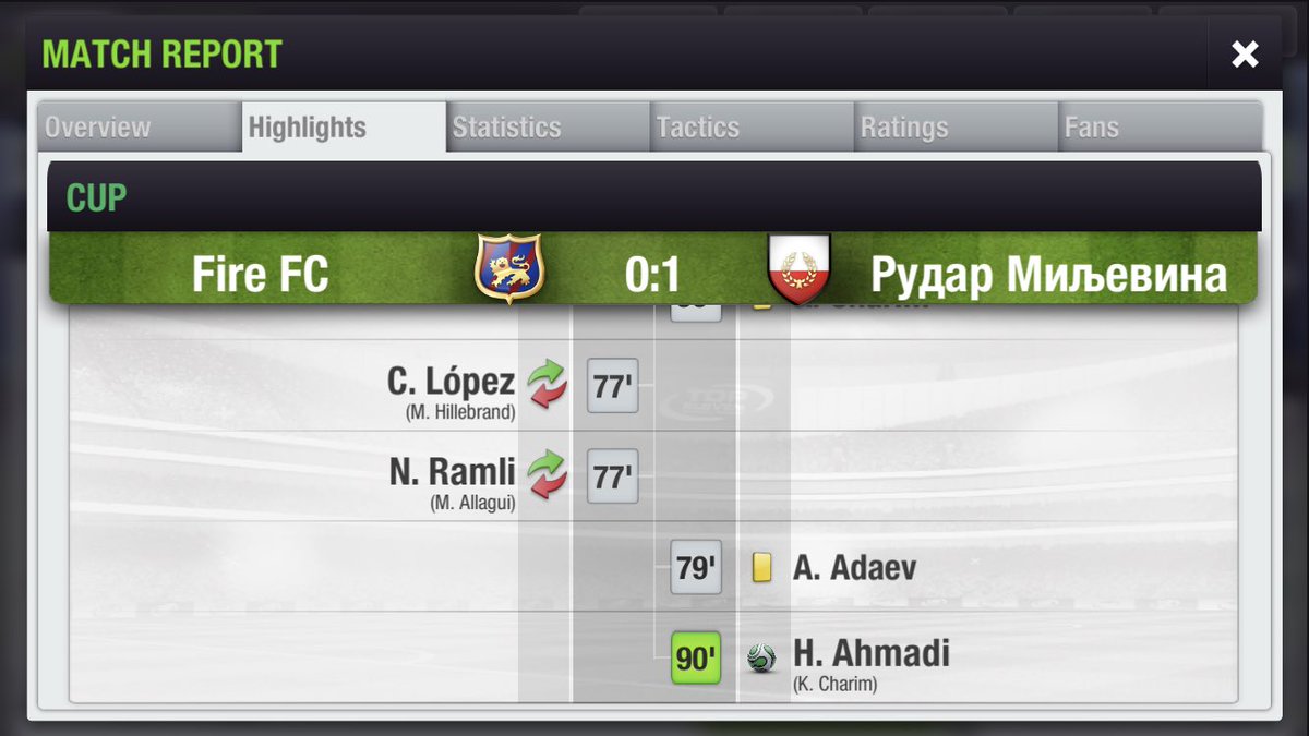 FireFC0's tweet photo. A bittersweet day for us today as we get a loss and a win. First in League play a demanding win 8-0. Also A dissapointing loss today as fall to our opponent in the cup match. https://t.co/790zdvJHhj