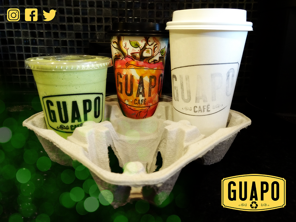 GuapoCafe's tweet photo. #TeVeoYQuiero ser más eco-friendly reutilizando nuestras charolas y mangas. 

Por cada 10 charolas o mangas nuestros que nos traigas limpios y en buen estado, te haremos un 15% de descuento en tu bebida favorita. https://t.co/wuOZYM3Y0S