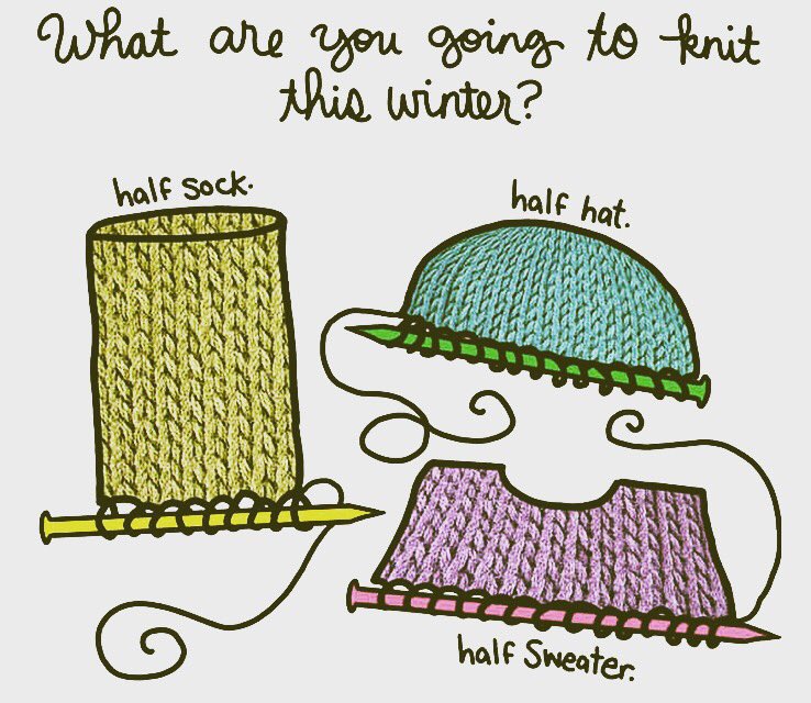 needlecrafted's tweet photo. Let’s be real, we have a problem #knittersunite
.
#knit #crochet #needlecrafted #needlecraft #yarn #handknit #diy #knitting #winter #wip https://t.co/q3zPPLyQnb