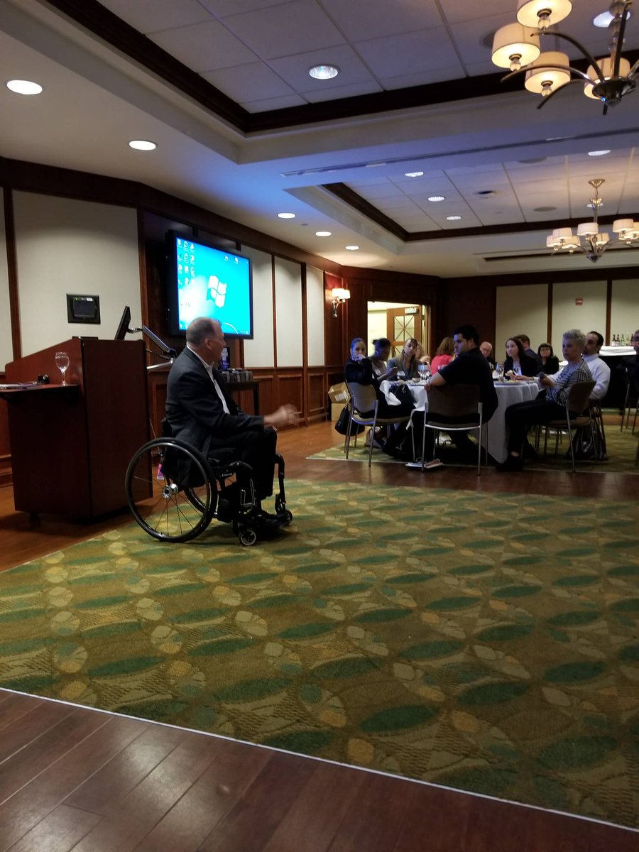 yppmc's tweet photo. #HRABC18 speaker this evening author, speaker @ScottVMG sharing his vision-mindset book, an insightful/fresh outlook on achieving the impossible and staying positive no matter what challenges arise.ย #YPPMC #ScottBurrows
Thank you Human Resource Association of Broward County ... https://t.co/7fvhjHyO7A