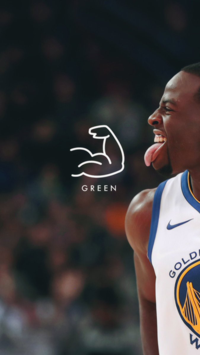 warriors's tweet photo. #WallpaperWednesday x Draymond Green 💪🏽 #NBAVote https://t.co/GUj5jo8UEO