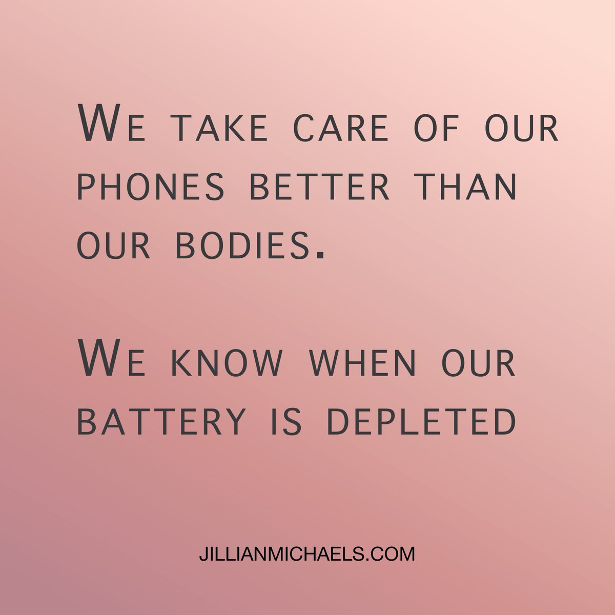 JillianMichaels's tweet image. Can we PLEASE make this a 2018 resolution? 🙌🏻