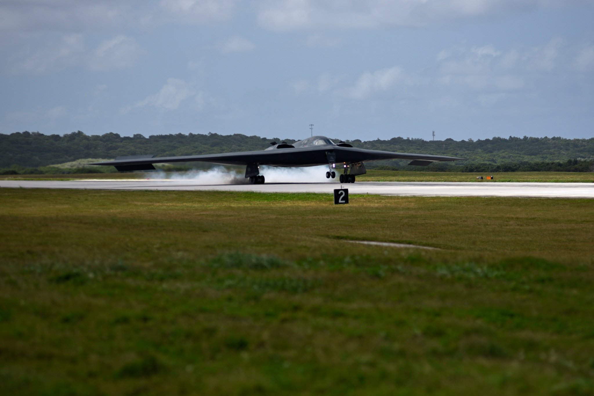 PACAF on Twitter: "Approximately 200 #Airmen and three #B2 Spirits