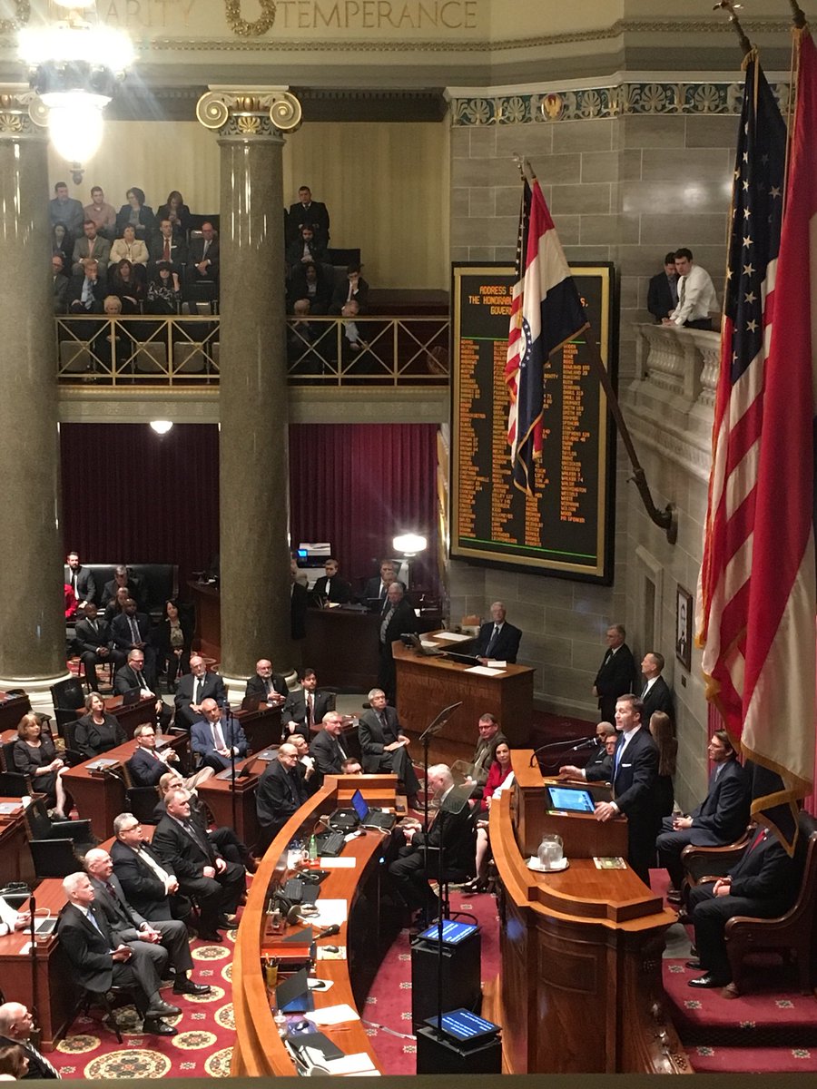 Live from the State of the State! #SGFChamberInAction