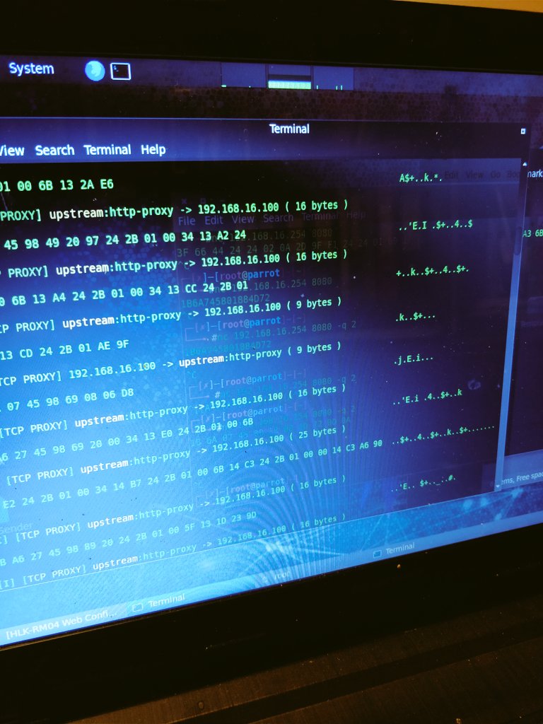 Dimitri0us's tweet image. #ReverseEngineering #hacktime My home alarm. Thanks @bettercap @ParrotSec