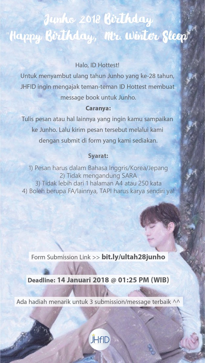 Lee Junho Indonesia On Twitter In Celebration Of Lee Junho