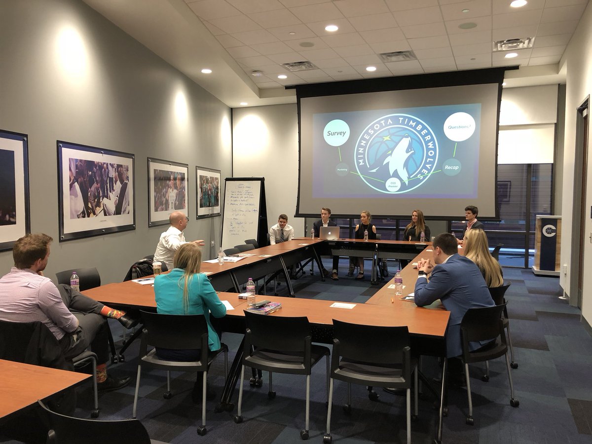 MN_CAPS's tweet photo. “Now that we’ve been through this experience, how do we continue this partnership?” - VP from @Timberwolves #mncaps #winning https://t.co/iQ1WXTHUCc