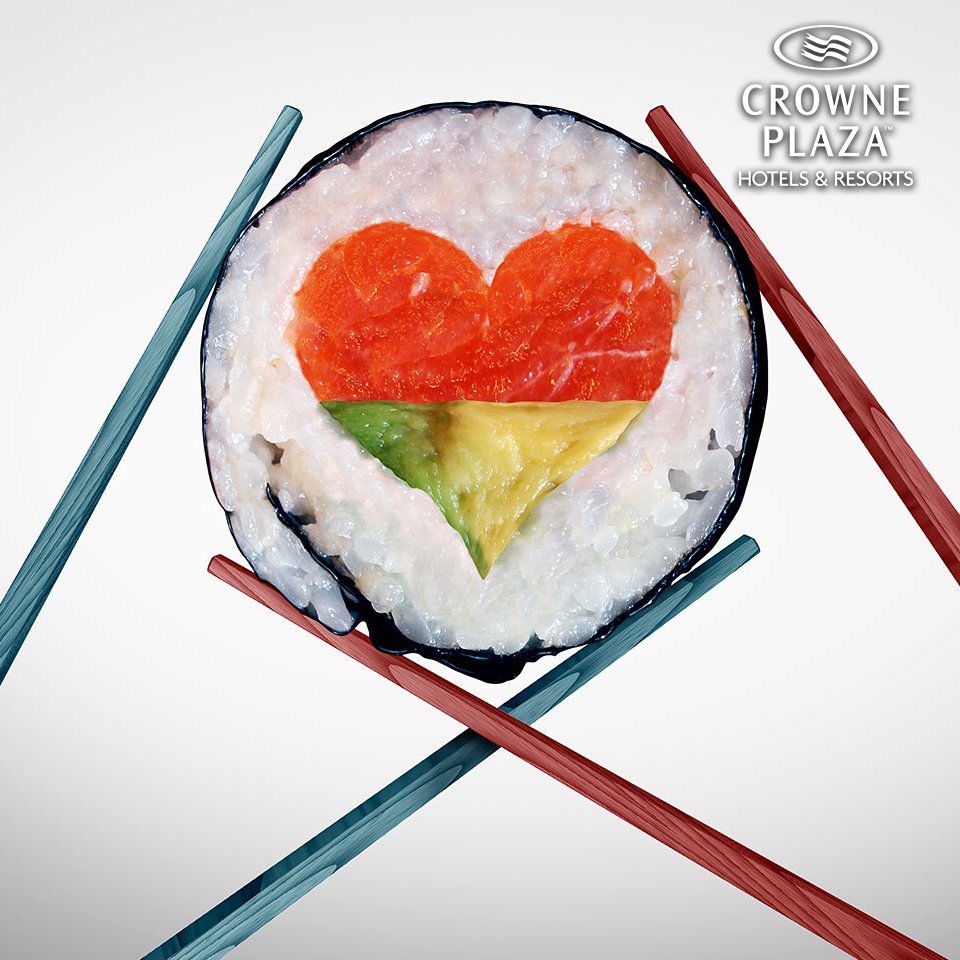 CrownePlazaMga's tweet photo. ¡Vení a Crowne Plaza y disfrutá de unos buenos rollos y una buena compañía! Etiquetá a tu compañero de Sushi 🍣😋
#BarConcorde https://t.co/KOlWnDZGPn