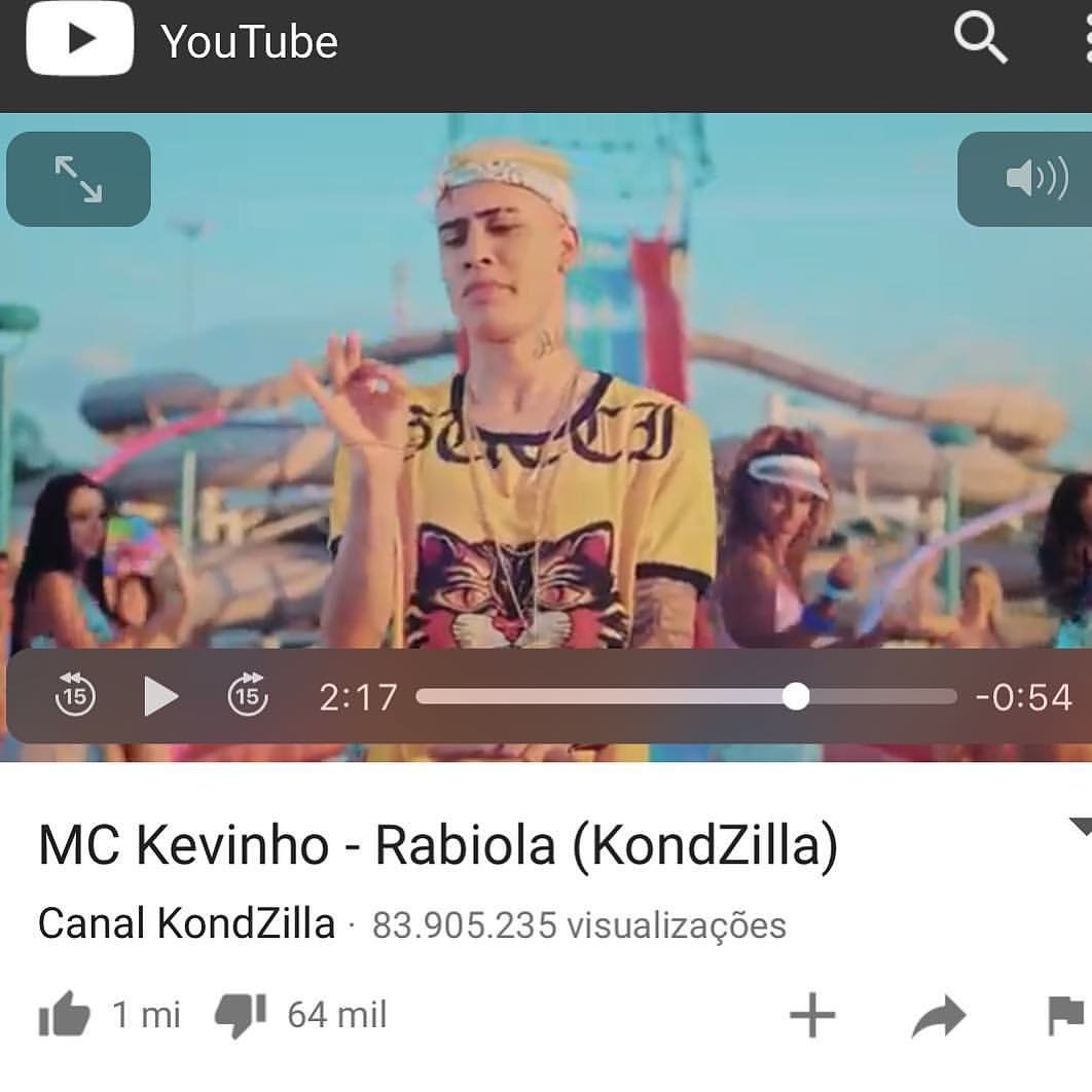 kevinhosupport's tweet photo. Kevinho, via Instagram ontem (10): "Mais um som da nossa família se aproximando da marca de 100 milhões de acessos em 1 mês! Vocês são demais, sem palavras. Ahhhhhh ❤️😭 #Rabiola #ÉMaisUmaDoKevinho". https://t.co/UjLup6Q03W