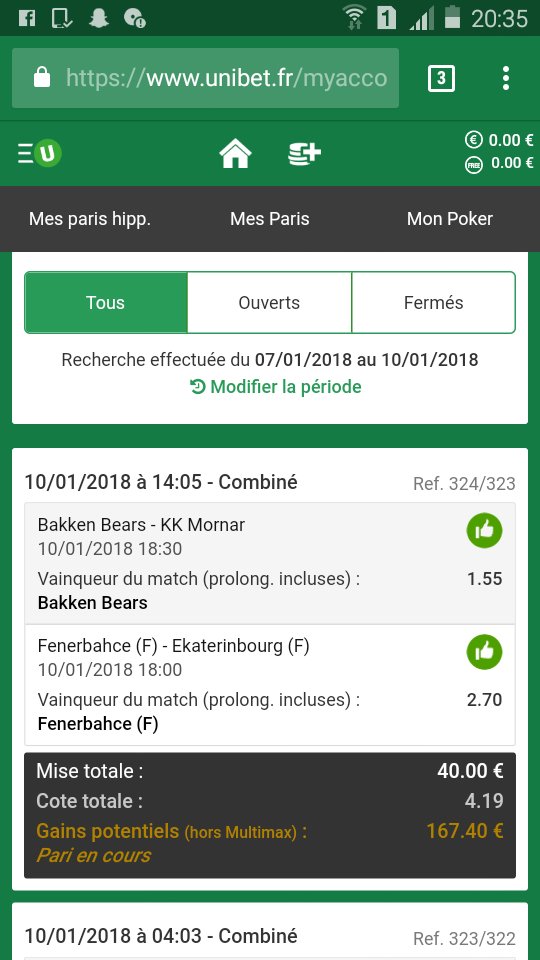 doumsjohnson's tweet photo. @UnibetFrance  trop facile .💶💶💶💶 https://t.co/kh8amAJbjx