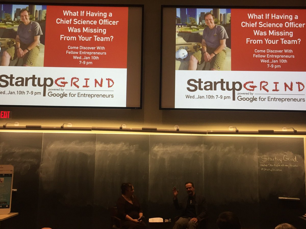StartupGrindHOU's tweet photo. “What sums up what #scientists do is no less than “nullius in verba.” Our mental models should be tested. Sounds like #Entrepreneurship! https://t.co/XuFqEO0fUF