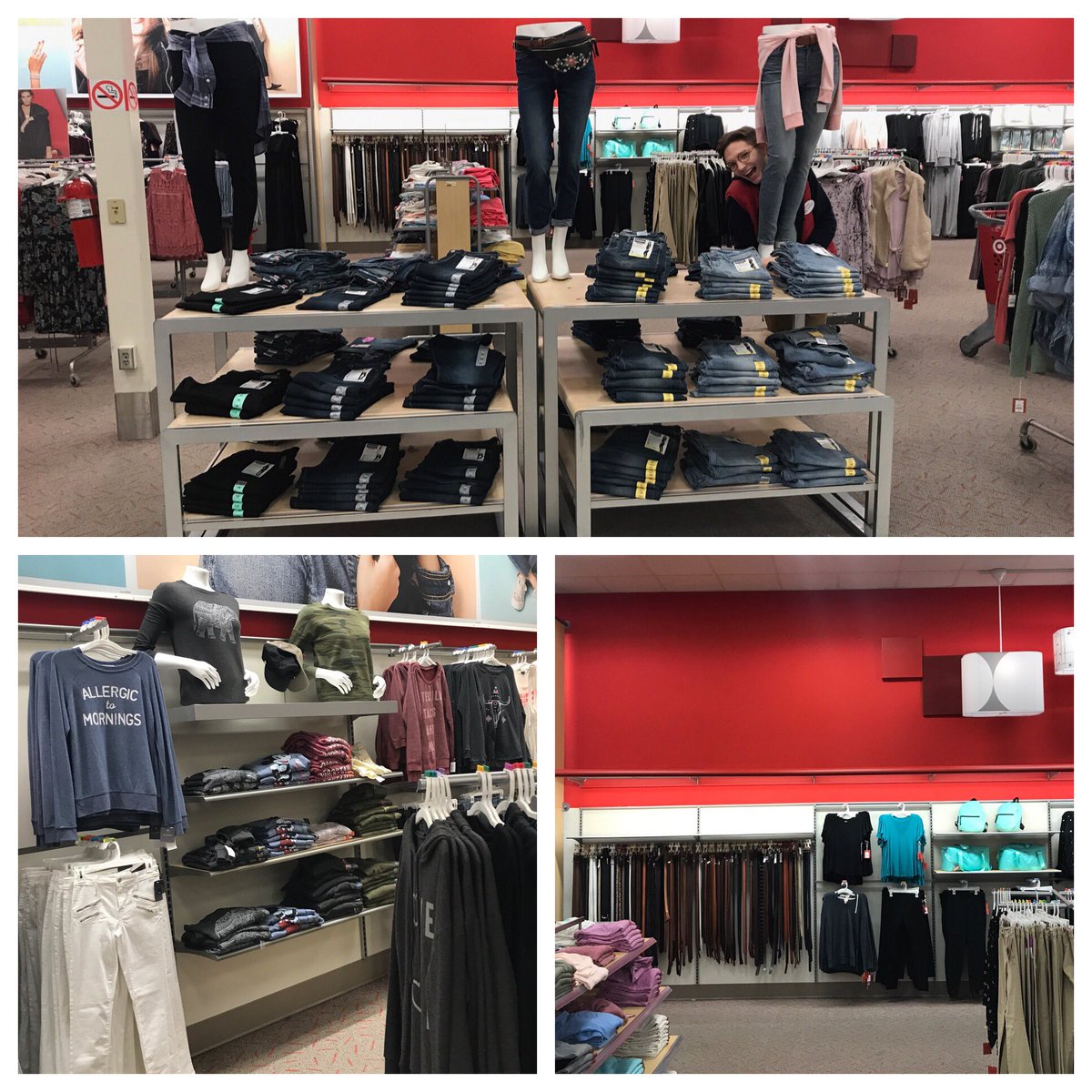 Be still, my beating heart! Look at what my AMAZING apparel leaders did on my first day of vacation! #ifyoumerchittheywillcome #oneteamonedream #t1355