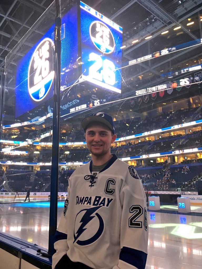 AUrban26's tweet photo. Hey @mstlouis_26, are you are gonna be at the All-Star game in Tampa? If you are, I'll fly down from Toronto for an autograph! #Legend https://t.co/CFMHGjKr2Z