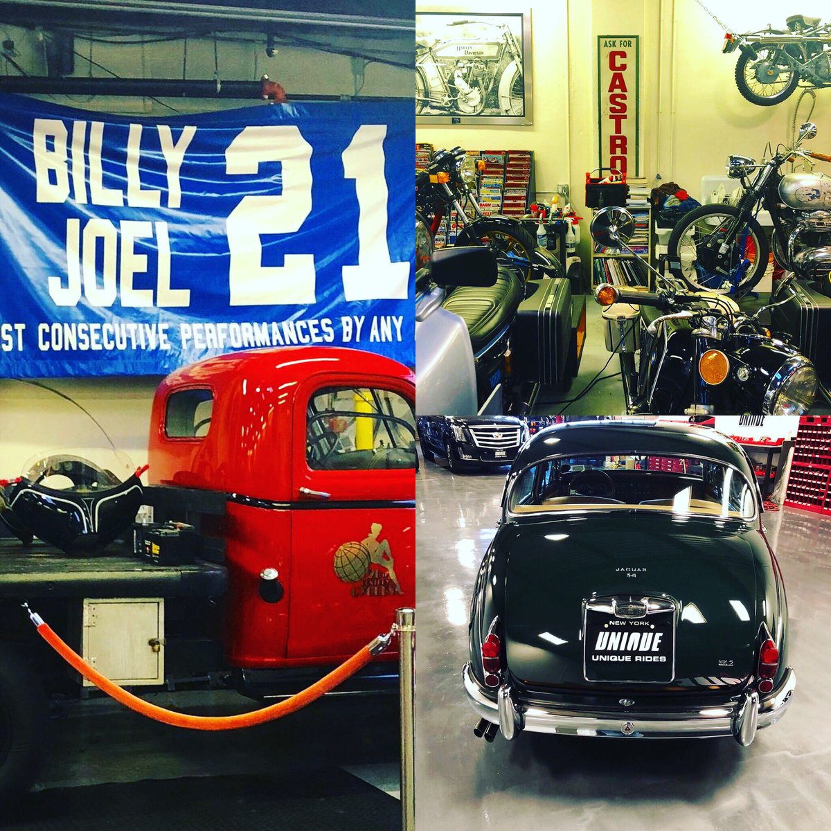 DJBobbyCastro's tweet photo. Tune in tonite at 9pm for a new show of #UniqueRides @velocity as #teamunique is customizing #billyjoel #jaguar #mkll https://t.co/l2pWL2lUYc