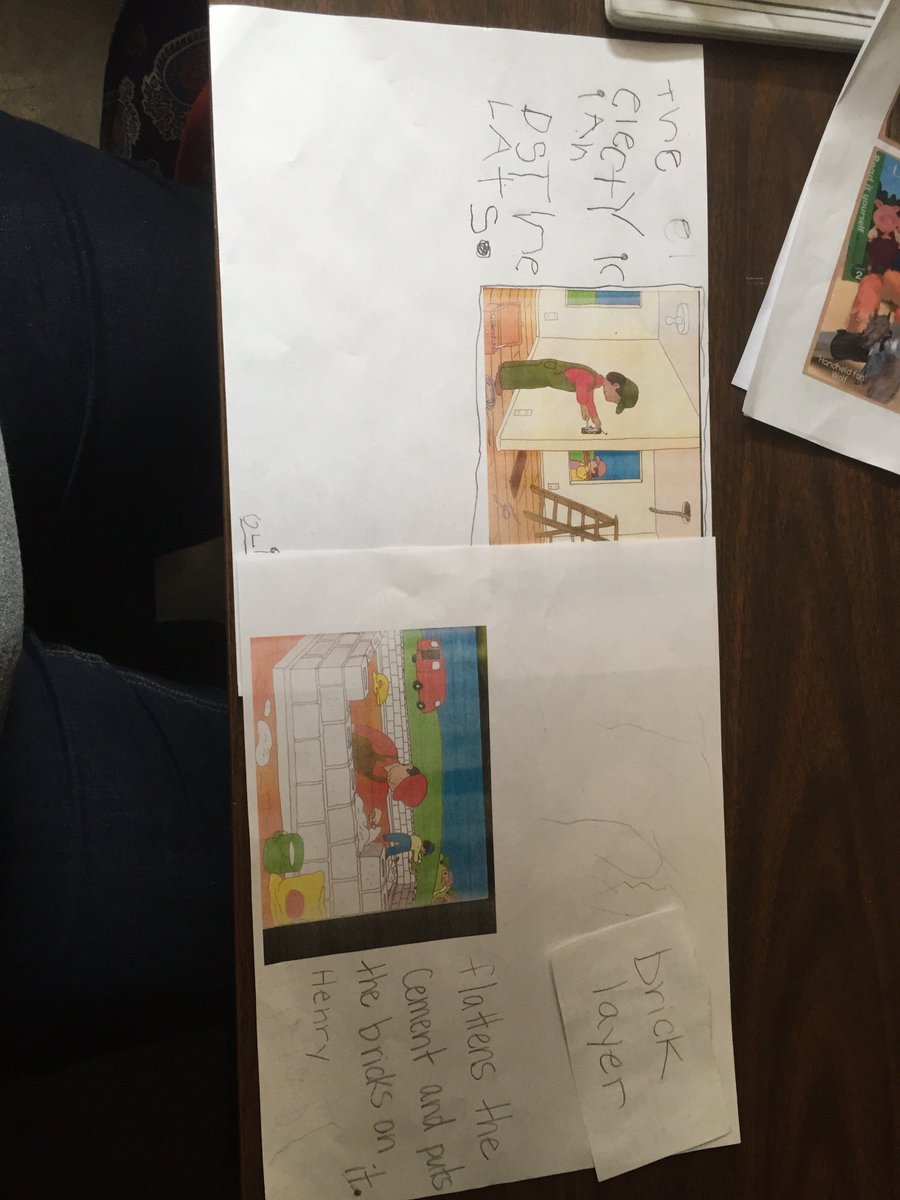 jpettykc's tweet image. Incorporating writing into the Building Study with signs and wordless books.