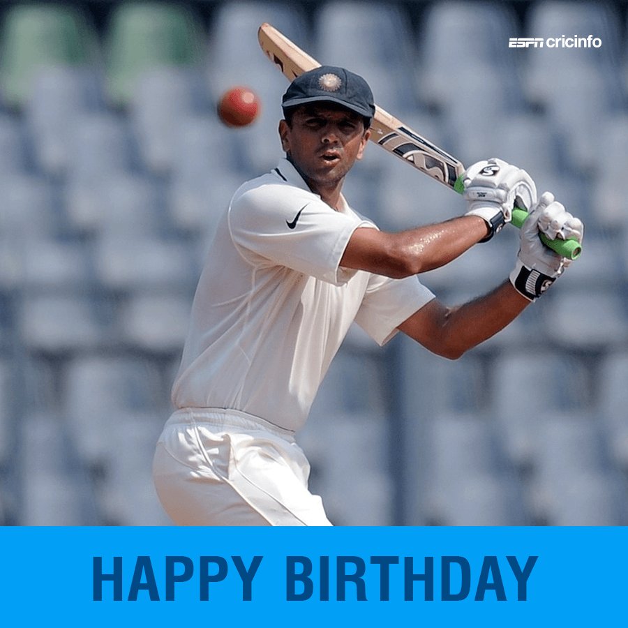 Happy birthday Rahul Dravid!

 