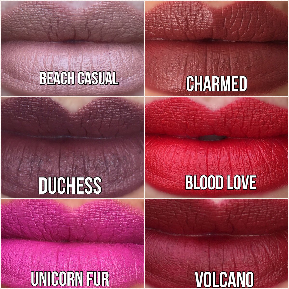 modamujeres's tweet photo. Wich one is your favorite? 💄💋 mine #BloodLove ♥️ #makeup #nyx #Nyxcosmetics #matvelvet #beautyblogger 👉🏻 https://t.co/QCcYfkLpAG https://t.co/oN7TzFWauS