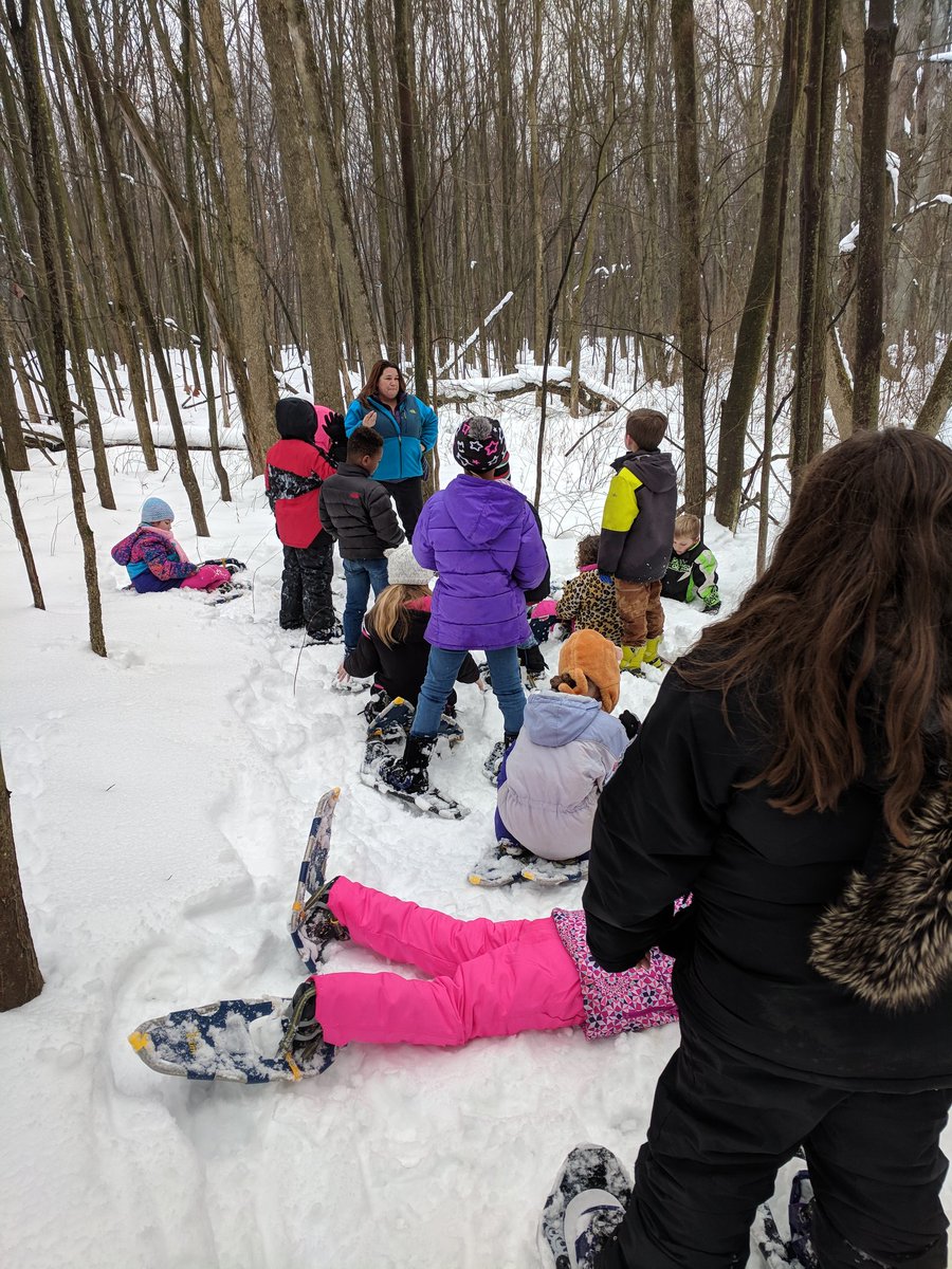 kerrilbarrett's tweet photo. Always an adventure! Think being a principal means sitting behind a desk...nope! Not at WMAES! Snowshoeing was pretty awesome today.
#envirokid https://t.co/c3DXn9TUIi