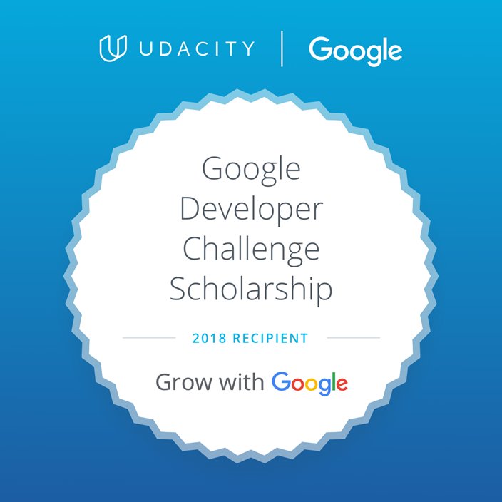 rainbowcodedev's tweet image. Many, many, many thanks - I am incredibly honored to have received this. I&apos;m determined to learn a lot and really grow as a developer over the next few months! #GoogleUdacityScholars #GrowWithGoogle