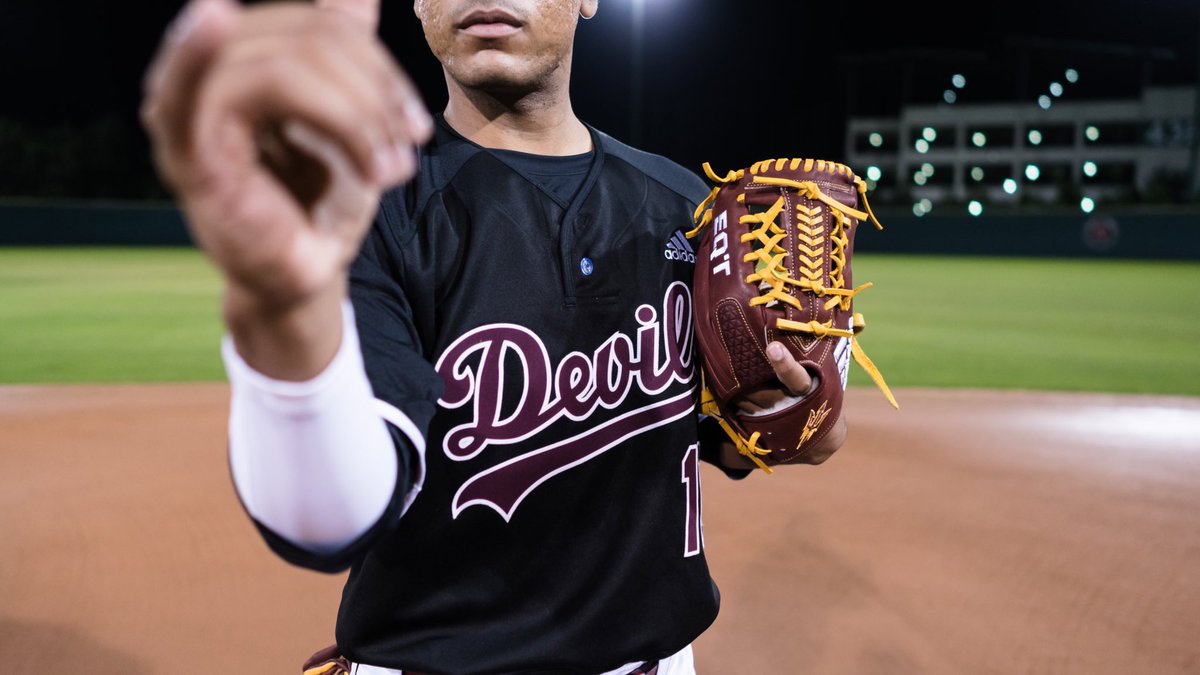 UNISWAG's tweet photo. New Threads for @ASU_Baseball 

#uniswag https://t.co/bkV66Pf0DX