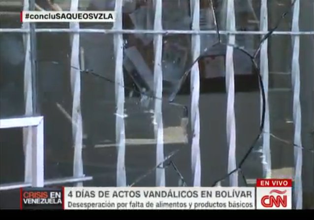 cesargalastica's tweet photo. #Conclusiones
#SegundoTema: "#Venezuela: ¿De cabeza?"
4 días de actos bandálicos en el Estado Bolívar.
#concluSAQUEOSVZLA
@soyfdelrincon
#CG. https://t.co/p7MK3LTGQV