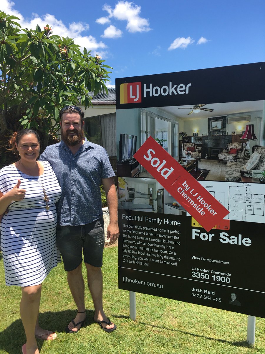 Congratulations Kirsty and Russell on the purchase of your new home in Chermside West, from Joshua Reid!