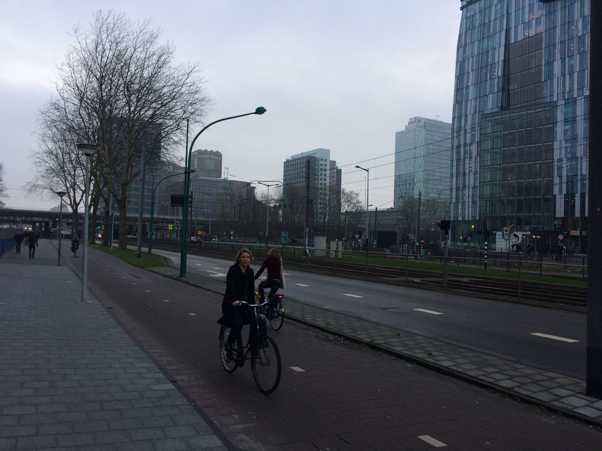 A rather grey and gloomy Amsterdam but looking forward to some 'enlightening' #bioethics conversation despite the weather!