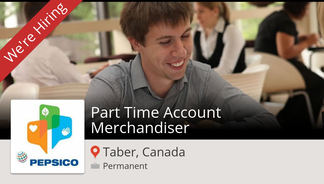 Hello_Jobs's tweet image. Part Time #Account #Merchandiser needed in #TaberCanada at #PepsiCo. Apply now! #job workfor.us/pepsico/53vw8
