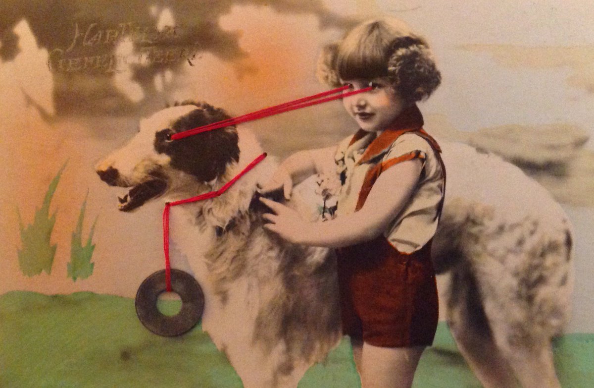 DMesander's tweet image. For your eyes only #collage #assemblage #vintage #postcard #familyarchives facebook.com/domesander instagram.con/dorotheemesander ⚙️👁⭕️🔗