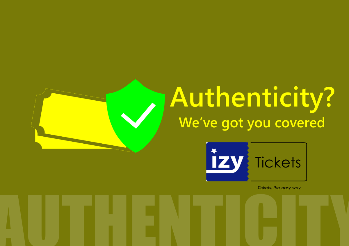 izyTickets's tweet photo. No need to worry about the authenticity of your ticket.....izyTickets got you covered👍😎 
Download izyTickets from https://t.co/DkAYx3UPx9 and enjoy our reliable ticket solution!#izyTickets #Cinema #Concerts #Events #Sports #Music #Movies #organisers #Awards #Newapp #familytrip https://t.co/HhcuNTaZQ5