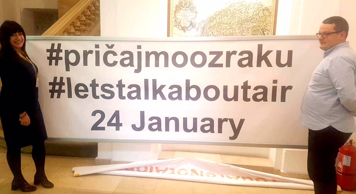 SwedenBiH's tweet photo. Preparations in full swing! #pricajmoozraku #letstalkaboutair  24 January https://t.co/ecSEYAFHkv