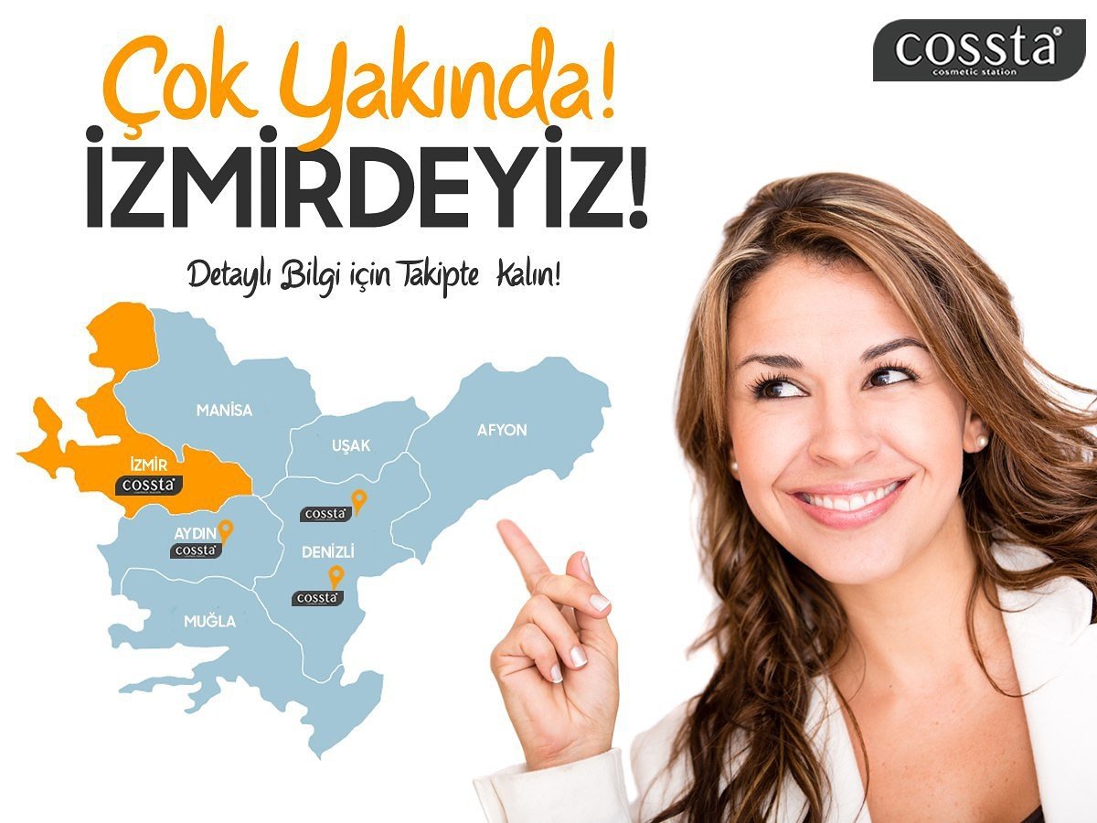 CosstaStation's tweet photo. Cossta Cosmetics İzmir Şubemiz Çok Yakında Hizmetinize Açılıyor!
#izmir #şube #açılıyor #cokyakında #cossta #cosstacosmetics https://t.co/w3w3x97eQ3