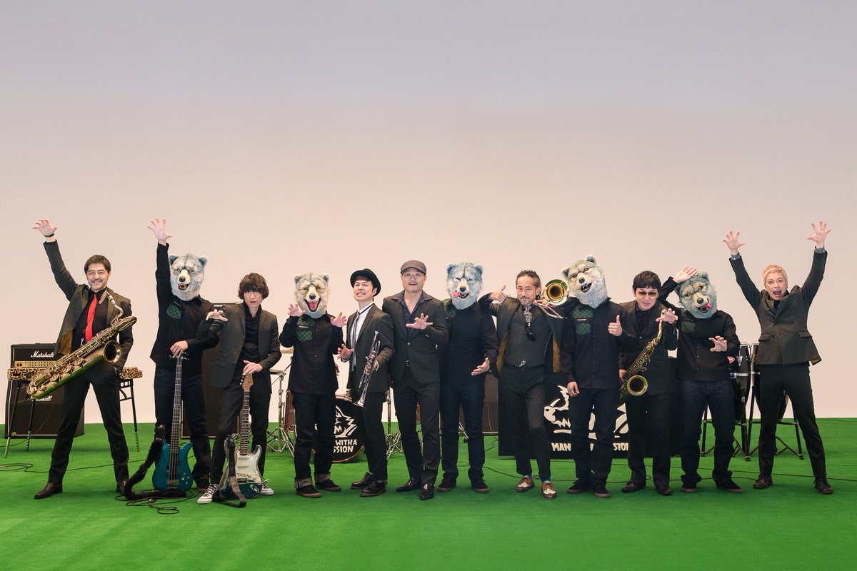 Man With A Mission On Twitter スカパラ先輩達トmv撮影チウダyo