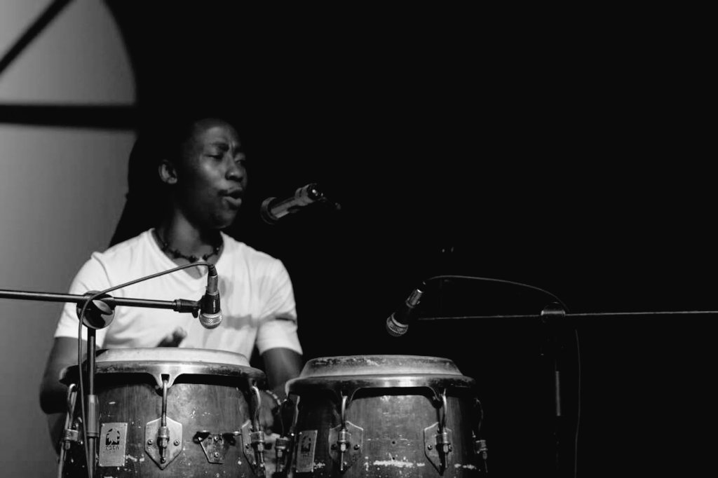 gomez_samadube's tweet photo. During the performances of #IntwasaExtra at Bulawayo Theatre @gigie_dube thanks for the caption https://t.co/YFawNwKSts