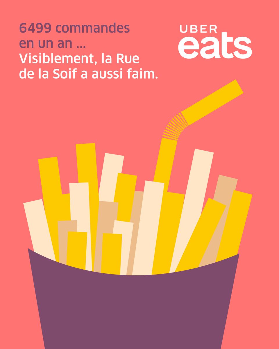 lasuite_andco's tweet photo. Pour bien commencer 2018, @UberEats lance #ATableLesData​ : une campagne cocasse &amp; insolite qui analyse les commandes les folles. On adore ! 👏 https://t.co/NCGagfitWL