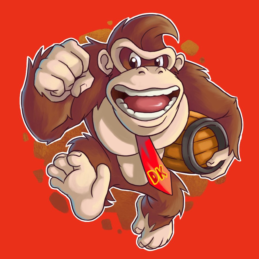 JenniferTehYL's tweet photo. Digital piece of #DonkeyKong done for #comicfiesta2017
#Nintendo #digitalart #fanart #jennifertehart #thewolfpackmy https://t.co/qy4QSAWE5W