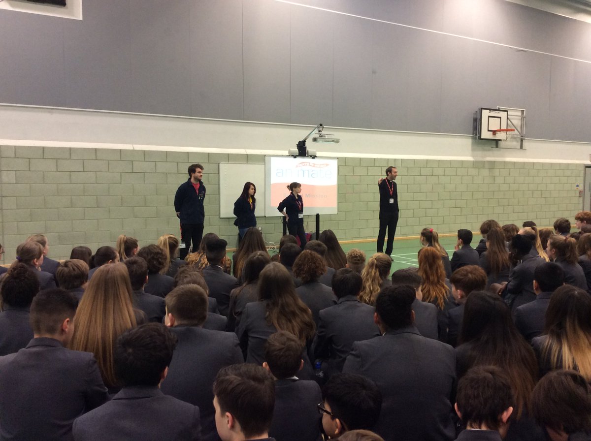 Hopeclassof2021's tweet photo. Our assembly this morning with The Animate team! #missionweek2018 https://t.co/CRcNnDT7ll