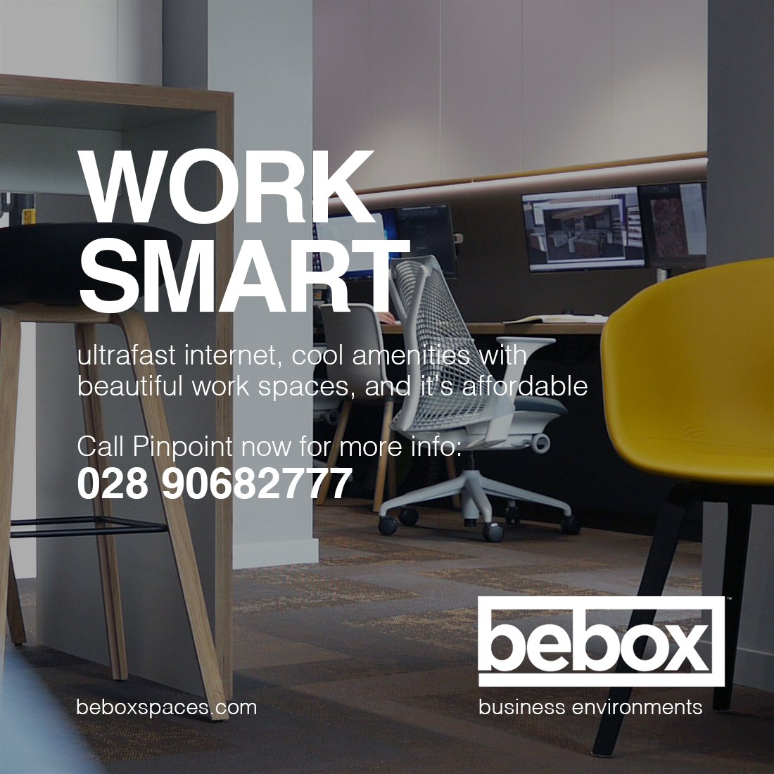 beboxspaces's tweet photo. We're back for another year, seeking connections with similarly innovative and interesting Belfast based companies. Hope to see you later during #belfasthour @chromalighting @wearebrill @BarrisolIreland @pinpointprop https://t.co/VEqDuJEWq1