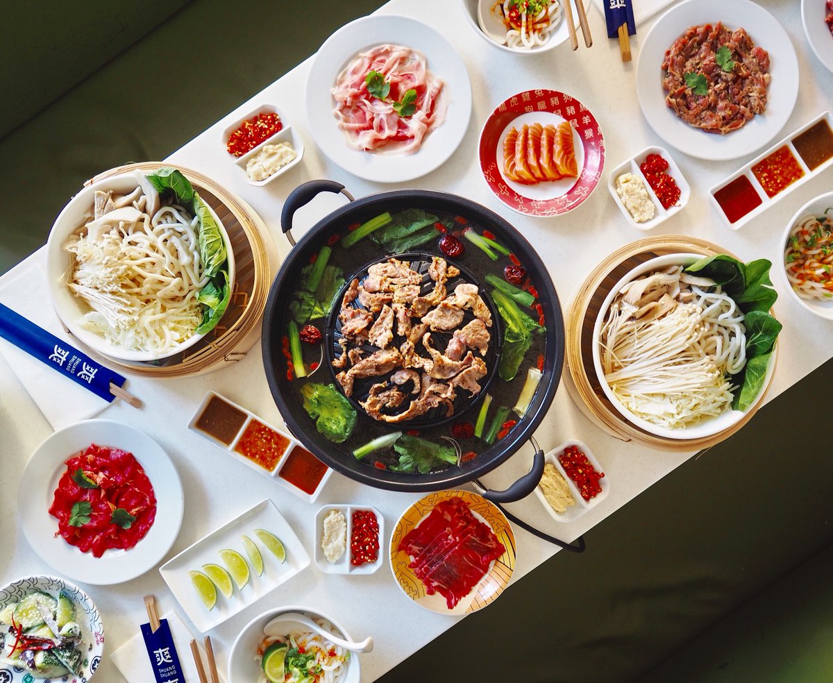 Mookrata (หมูกระทะ) is immensely popular among Thai locals.  It is their little secret from tourists.  Not anymore! First time in UK on 1st floor at Shuang Shuang. #shuangshuang #mookrata #หมูกระทะ #popup