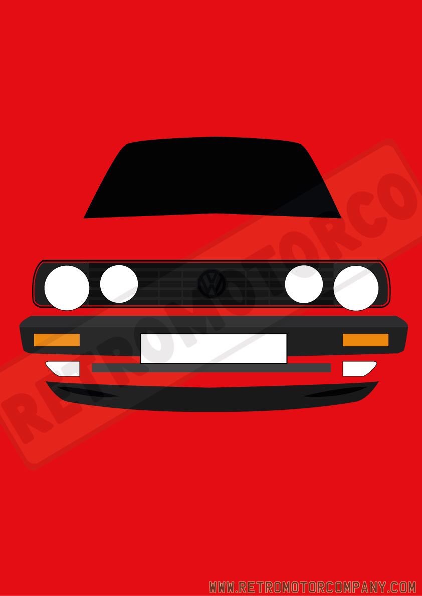 RetroMotorCo's tweet photo. Any MK2 Big Bumper Golf fans out there? #volkswagen #vw #retro #classiccar #gti https://t.co/zpIYMcnzUp https://t.co/vpQ24lcci6